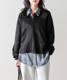 La-gemme | フロントジッププルオーバー(Tシャツ/カットソー)