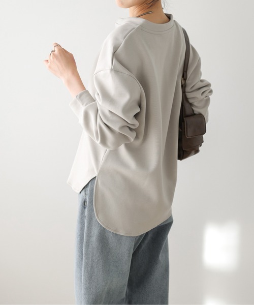 La-gemme（ラジェム）の「フロントジッププルオーバー（Tシャツ/カットソー・レディース・ブラック/グレー/ベージュ・フリー）」の20枚目の写真