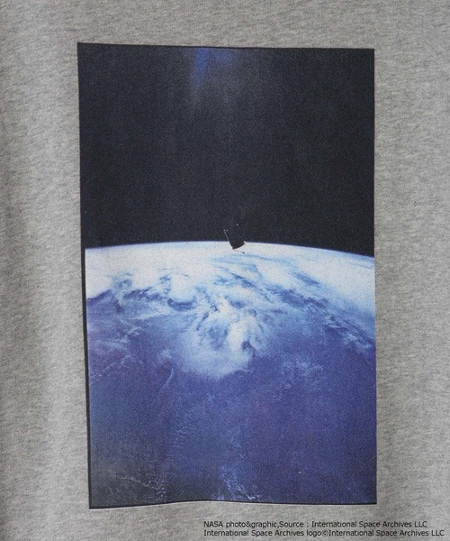 LOWRYS FARM（ローリーズファーム）の「【LFM(U)】NASAスウェットフーディー　 598337（Tシャツ/カットソー・メンズ・グレー/ホワイト・MEDIUM/LARGE）」の11枚目の写真