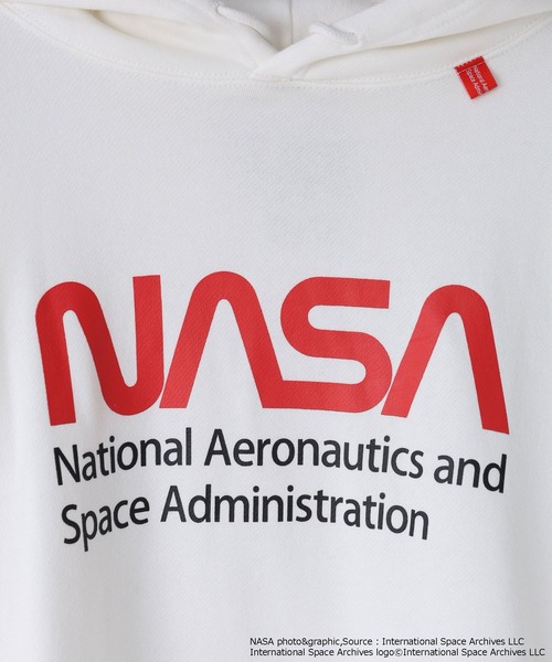 LOWRYS FARM（ローリーズファーム）の「【LFM(U)】NASAスウェットフーディー　 598337（Tシャツ/カットソー・メンズ・グレー/ホワイト・MEDIUM/LARGE）」の13枚目の写真