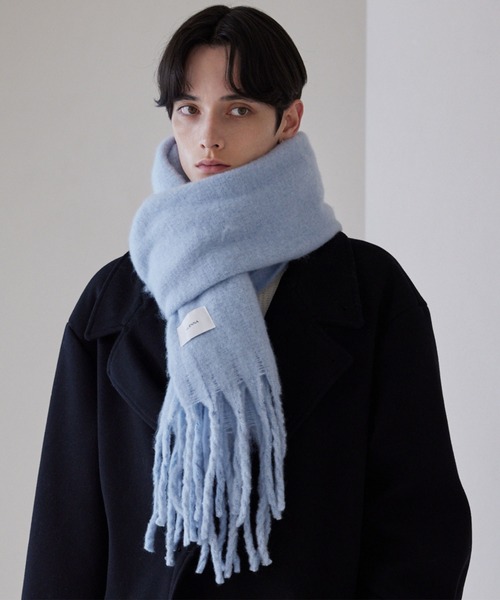LUENNA】Soft Shaggy Muffler / ソフトシャギーマフラー（マフラー