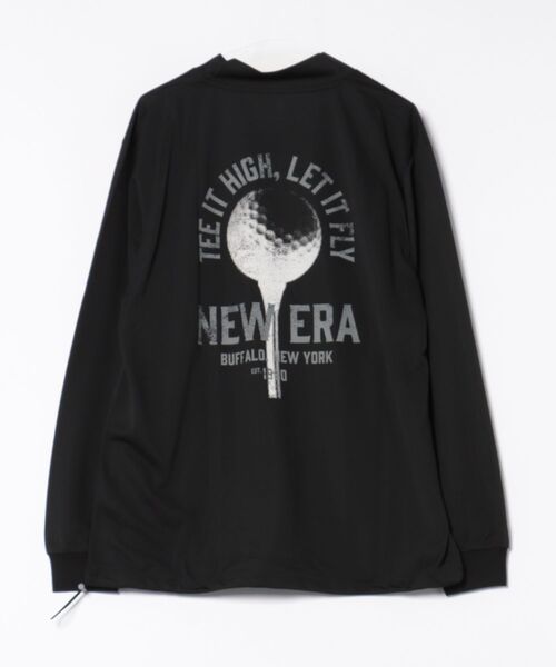NEW ERA(ニューエラ)の「NEW ERA GOLF/ニューエラゴルフ 長袖 ハイネック 鹿の子 Tシャツ ゴルフボール 14669869/14669870(シャツ/ブラウス・メンズ・ホワイト/ブラック・XL/2XL/M/L)」の4枚目の写真