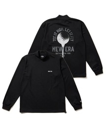 NEW ERA GOLF/ニューエラゴルフ 長袖 ハイネック 鹿の子 Tシャツ ゴルフボール 14669869/14669870