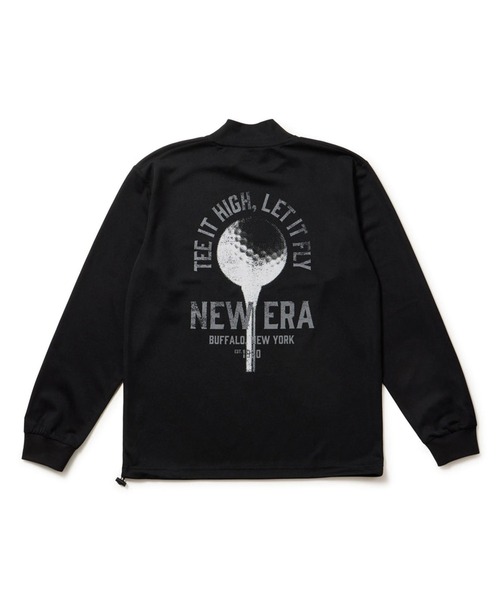 NEW ERA(ニューエラ)の「NEW ERA GOLF/ニューエラゴルフ 長袖 ハイネック 鹿の子 Tシャツ ゴルフボール 14669869/14669870(シャツ/ブラウス・メンズ・ホワイト/ブラック・XL/2XL/M/L)」の12枚目の写真
