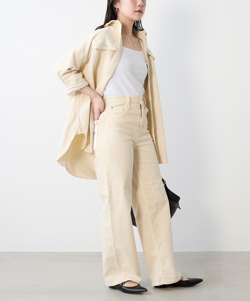 Healthy denim（ヘルシーデニム）の「【Healthy DENIM】コーデュロイパンツ-Pink Pepper（その他パンツ・レディース・アイボリー・23/24）」の4枚目の写真