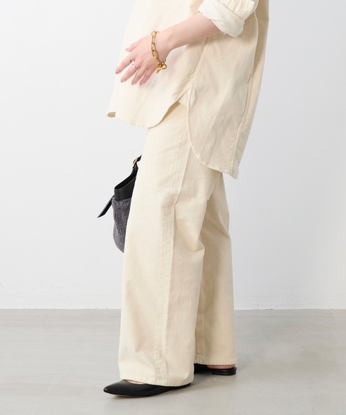 Healthy denim（ヘルシーデニム）の「【Healthy DENIM】コーデュロイパンツ-Pink Pepper（その他パンツ・レディース・アイボリー・23/24）」の10枚目の写真