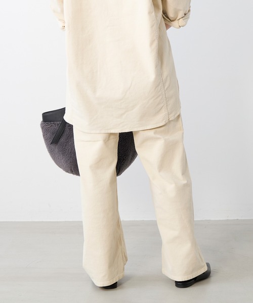 Healthy denim（ヘルシーデニム）の「【Healthy DENIM】コーデュロイパンツ-Pink Pepper（その他パンツ・レディース・アイボリー・23/24）」の12枚目の写真