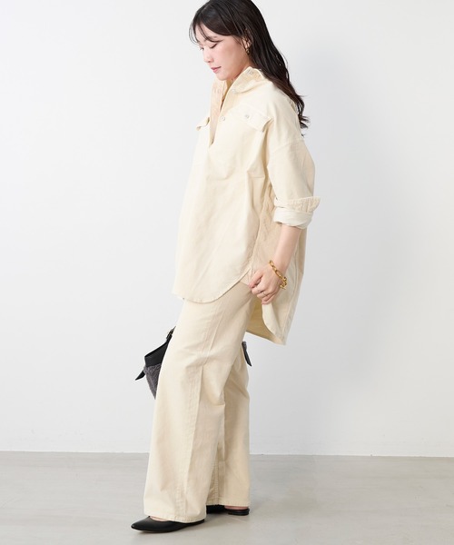 Healthy denim（ヘルシーデニム）の「【Healthy DENIM】コーデュロイパンツ-Pink Pepper（その他パンツ・レディース・アイボリー・23/24）」の14枚目の写真