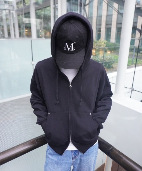 INTER FACTORY（インターファクトリー）の「kurumi - スタッズ付きZIPパーカー（パーカー・レディース・ブルー/ブラック・LARGE/MEDIUM）」の11枚目の写真