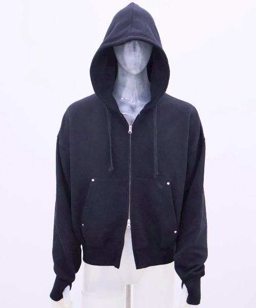 kurumi - スタッズ付きZIPパーカー（パーカー）｜INTER FACTORY