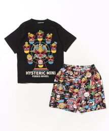 美品☆HYSTERIC MINI Tシャツ&ハーフパンツセット　100 美品☆HYSTERIC MINI Tシャツ&ハーフパンツセット 100