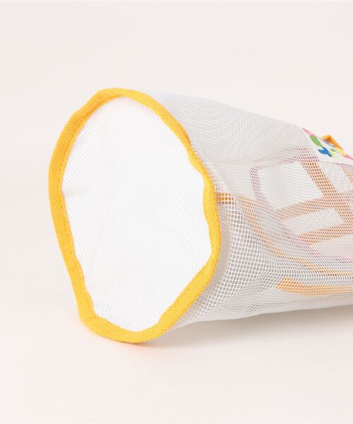 Pochi Pouch(ポチポーチ)の「Pochi Pouch/アクティブ メッシュ ビーチバッグ(ハンドバッグ・レディース・イエロー系/ブルー系/ピンク系/ホワイト系・FREE)」の6枚目の写真