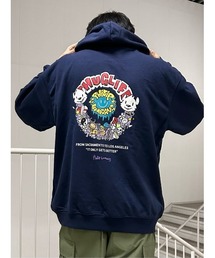 Right-on | 【Philip Lumbang】プリントスウェットパーカー(パーカー)