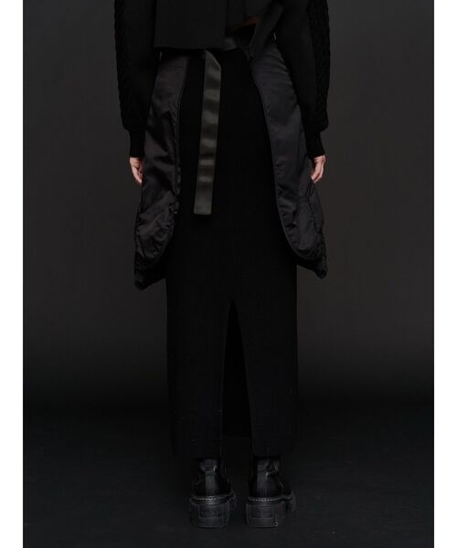 UN3D.(アンスリード)の「BODY BAG DOCKING SKIRT / ボディーバッグドッキングスカート(スカート・レディース・ブラック/グレー・38)」の17枚目の写真