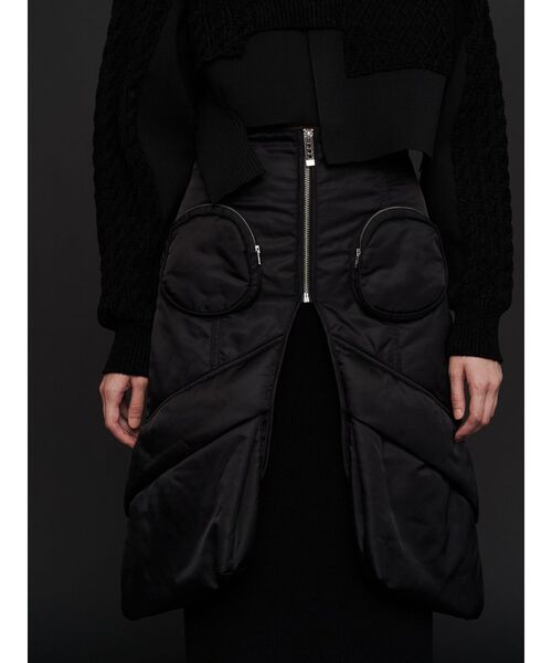 UN3D.(アンスリード)の「BODY BAG DOCKING SKIRT / ボディーバッグドッキングスカート(スカート・レディース・ブラック/グレー・38)」の16枚目の写真