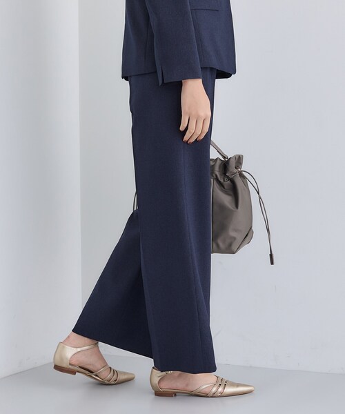 INDIVI ネイビー パンツスーツ XS INDIVI ネイビー パンツスーツ XS INDIVI ネイビー パンツスーツ XS