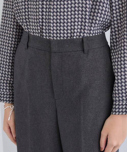 INDIVI(インディヴィ)の「【洗える/通勤/スーツ】メランジストレッチ ワイドパンツ(スーツパンツ・レディース・ネイビー/チャコールグレー/ブラウン系その他・34/12/05/03/40/38/36/19/15 /13/42)」の20枚目の写真