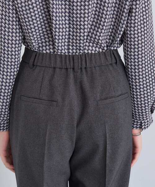 INDIVI(インディヴィ)の「【洗える/通勤/スーツ】メランジストレッチ ワイドパンツ(スーツパンツ・レディース・ネイビー/チャコールグレー/ブラウン系その他・34/12/05/03/40/38/36/19/15 /13/42)」の19枚目の写真