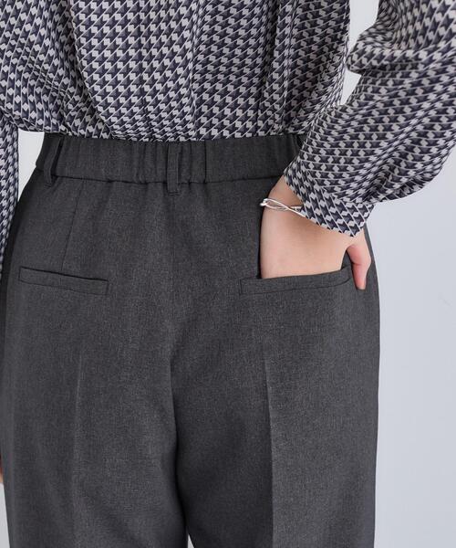 INDIVI(インディヴィ)の「【洗える/通勤/スーツ】メランジストレッチ ワイドパンツ(スーツパンツ・レディース・ネイビー/チャコールグレー/ブラウン系その他・34/12/05/03/40/38/36/19/15 /13/42)」の18枚目の写真
