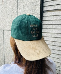 AVIREX（アヴィレックス）の「AVIREX/アヴィレック  AX EX AUTHENTIC SIMPLE LOGO SUEDE CA / 81263500（キャップ・メンズ）」