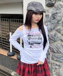 ショルダーベルトスクリーンロンT