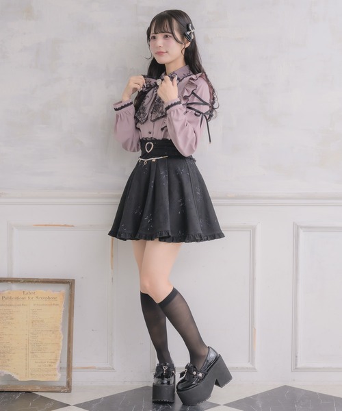 ROJITA(ロジータ)の「ボウタイレースアップスリーブブラウス(シャツ/ブラウス・レディース・ピンク/ホワイト/マルチ/ピンク系その他・FREE)」の17枚目の写真