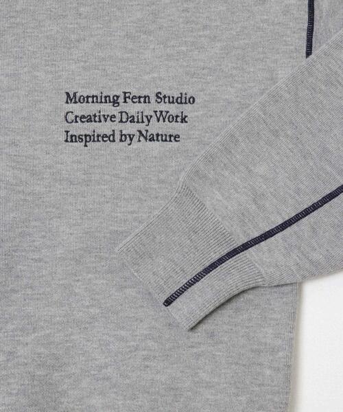 ITEMS URBANRESEARCH（アイテムズ アーバンリサーチ）の「スウェットライククルーネックニット（ニット/セーター・レディース・レッド/グレー/ブラック/アイボリー・FREE）」の12枚目の写真