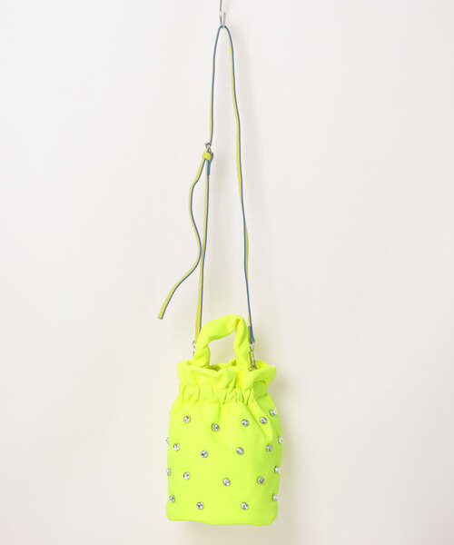 Cheek(チーク)の「kirakira 2way shoulder(ボディバッグ/ウエストポーチ・レディース・ブラック/グレー/ブルー/ピンク/イエロー・FREE)」の15枚目の写真