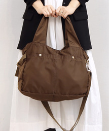 cache cache（カシュ カシュ）の「カシュカシュ cachecache / ナイロンタウン2wayボストンバッグ（ボストンバッグ）」