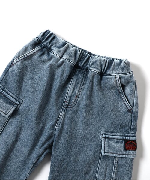 BREEZE（ブリーズ）の「【ジュニア対応】あったかケミカルカーゴパンツ（カーゴパンツ・キッズ・ブラック/ブルー・90/100/110/120/130/140/150/160）」の16枚目の写真