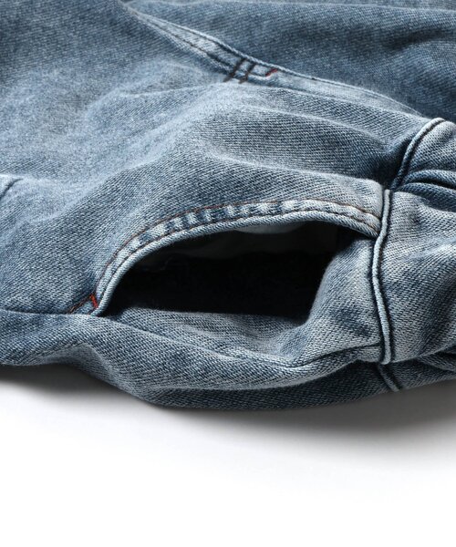 BREEZE（ブリーズ）の「【ジュニア対応】あったかケミカルカーゴパンツ（カーゴパンツ・キッズ・ブラック/ブルー・90/100/110/120/130/140/150/160）」の17枚目の写真