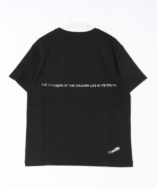 BOY LONDON(ボーイロンドン)の「【BOY LONDON】BOY LONDON LOGO TEE(Tシャツ/カットソー・メンズ・ブラック×ゴールド・SMALL/X-SMALL)」の12枚目の写真