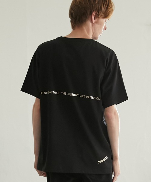 BOY LONDON(ボーイロンドン)の「【BOY LONDON】BOY LONDON LOGO TEE(Tシャツ/カットソー・メンズ・ブラック×ゴールド・SMALL/X-SMALL)」の4枚目の写真
