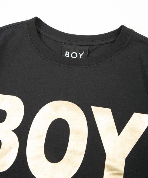 BOY LONDON(ボーイロンドン)の「【BOY LONDON】BOY LONDON LOGO TEE(Tシャツ/カットソー・メンズ・ブラック×ゴールド・SMALL/X-SMALL)」の8枚目の写真