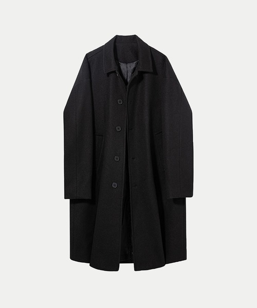 Cloudstyle(クラウドスタイル)の「【Cloudstyle】ルーズ ステンカラーコート(ステンカラーコート・メンズ・ブラック/モカ/ブラウン・MEDIUM/X-LARGE/XX-LARGE/LARGE)」の2枚目の写真