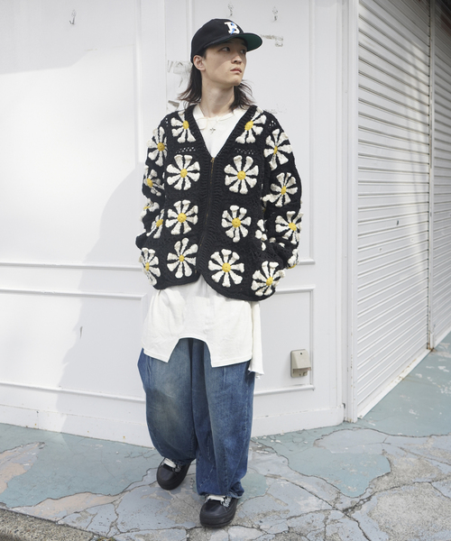 MacMahon Knitting Mills V-Neck Zip Cardigan-Square