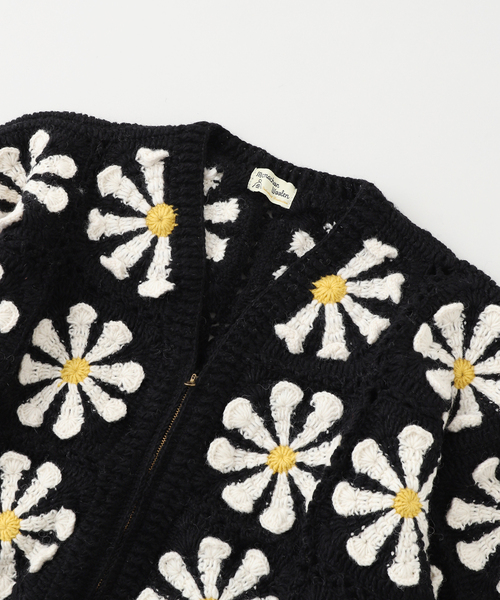 MacMahon Knitting Mills V-Neck Zip Cardigan-Square