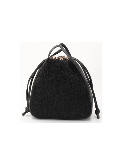 CACHELLIE（カシェリエ）の「F/FUR 2WAY TOTE（ショルダーバッグ・レディース・ブラック/アイボリー・FREE）」の4枚目の写真