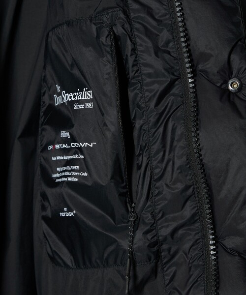 YDOT(ワイドット)の「<YDOT × monkey time>ノルディック ダウン ジャケット(ダウンジャケット/コート・メンズ・ブラック・M/L)」の16枚目の写真