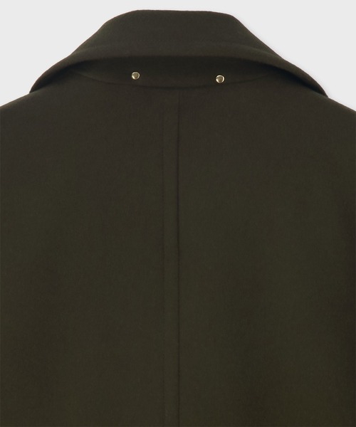 Paul Smith（ポールスミス）の「ソフトメルトン ピーコート / 253120 686Z（ピーコート・メンズ・ダークグリーン/ブラック・MEDIUM/LARGE/X-LARGE/L2/SMALL）」の5枚目の写真