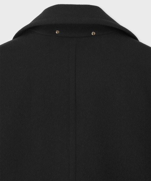 Paul Smith（ポールスミス）の「ソフトメルトン ピーコート / 253120 686Z（ピーコート・メンズ・ダークグリーン/ブラック・MEDIUM/LARGE/X-LARGE/L2/SMALL）」の9枚目の写真