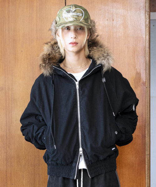 GLACK(グラック)の「GJ098 ラスティ N2B ショートパーカー (ブラック)(ブルゾン・レディース・その他・MEDIUM/LARGE)」の12枚目の写真