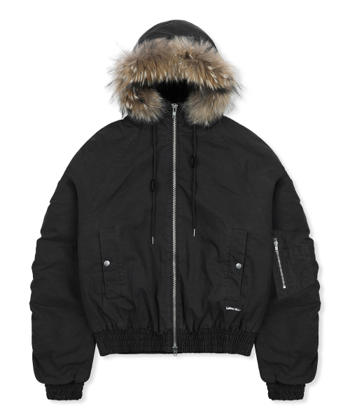 GLACK(グラック)の「GJ098 ラスティ N2B ショートパーカー (ブラック)(ブルゾン・レディース・その他・MEDIUM/LARGE)」の14枚目の写真