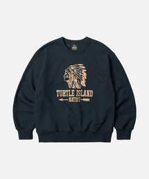 FRIZMWORKS（フリズムワークス）の「TURTLE ISLAND SWEATSHIRT _ NAVY（スウェット）」