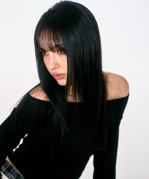 PLACE STUDIO（プレイススタジオ）の「スタンダードホルターストラップスリーブレスセット長袖Tシャツ[ブラック]（Tシャツ/カットソー・レディース・ブラック・FREE）」の4枚目の写真