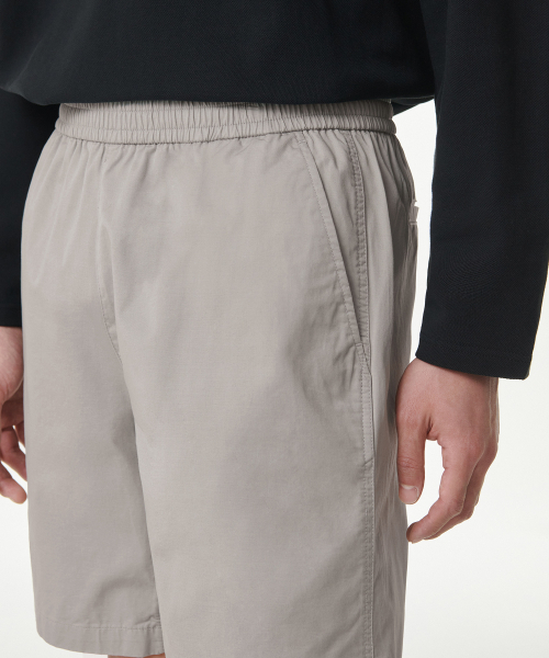 MUSINSA STANDARD（ムシンサスタンダード）の「コットンバンディングショーツ[ライトグレー]（その他パンツ・メンズ・その他・28/36/34/32/30/26）」の5枚目の写真