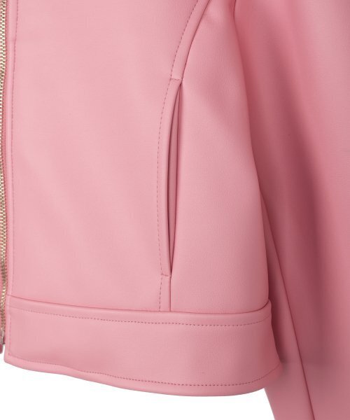 BE MY YOUHEE BIKER JACKET PINK