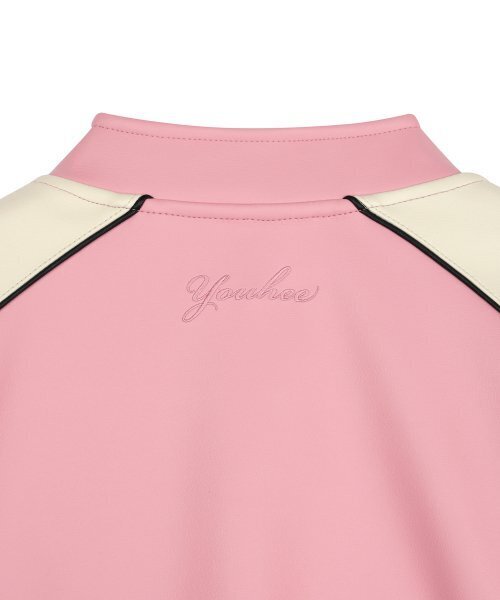 BE MY YOUHEE BIKER JACKET PINK