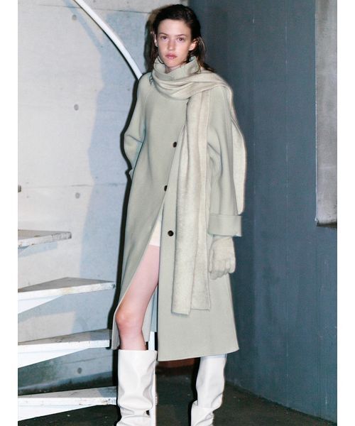 セール】【HIGH QUALITY】バルマカンリバーコート（チェスターコート