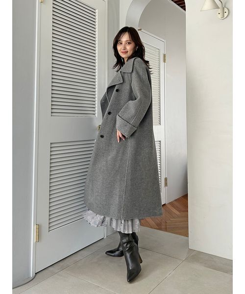 HIGH QUALITY】バルマカンリバーコート（チェスターコート）｜SNIDEL